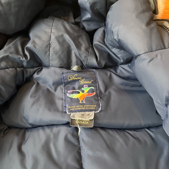 Canada Goose Vintage (snow goose by metro) grey/green Snow Mantra 8/10 Men’s L - Picture 5 of 5